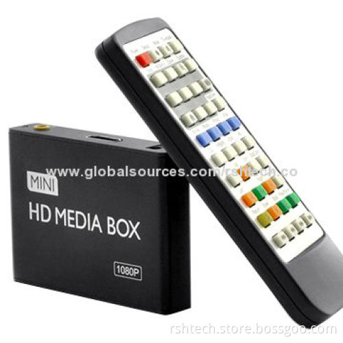 Full HD Media Players, 1,080-pixel Output with 50 to 60Hz Frequency